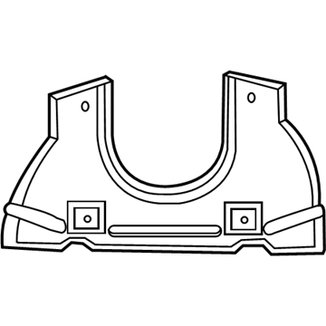 Jeep 4693349AC Heat Shield