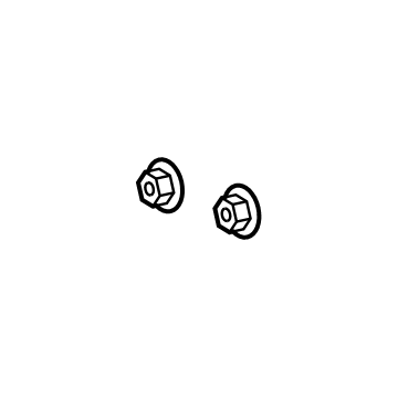 Mopar 6503825 Bracket Nut