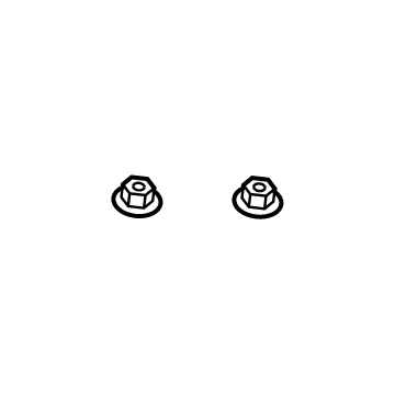 Jeep 6101736 Module Nut