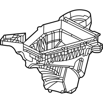 Jeep 68535337AA Air Cleaner Body
