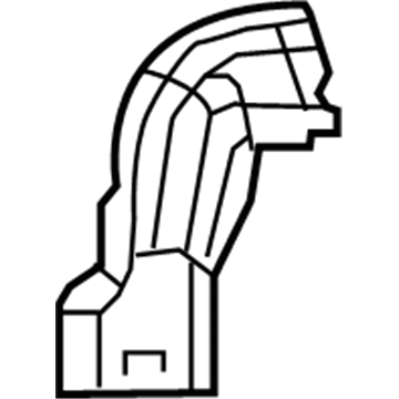 Dodge 68079494AA Floor Duct