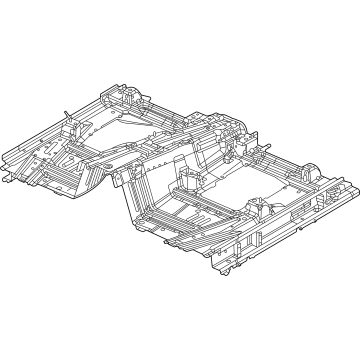 Jeep Grand Cherokee L Floor Pan - 68409813AH