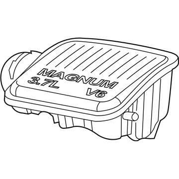 Dodge 53034182AA Resonator