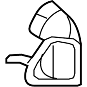 Dodge 5058478AA Outlet Duct