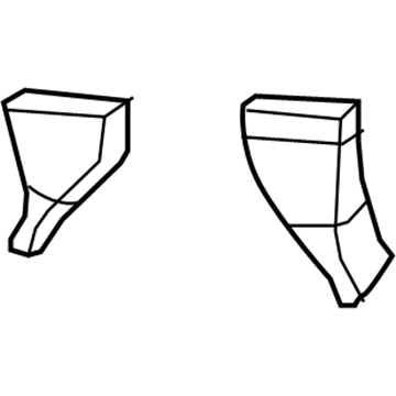 Dodge 5058548AA Floor Duct