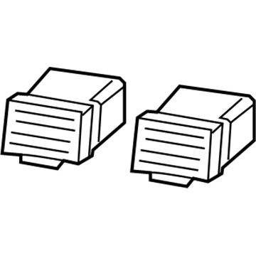 Dodge 1SQ98DX9AE Center Grille