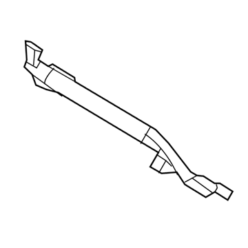 Dodge 68083556AA Defroster Duct