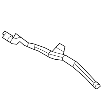 Dodge 68083557AA Defroster Duct