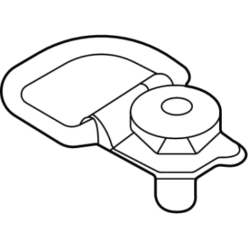 Dodge 68302367AA Tie Down Hook