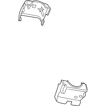 Dodge 1GY08ZJ8AA Shroud