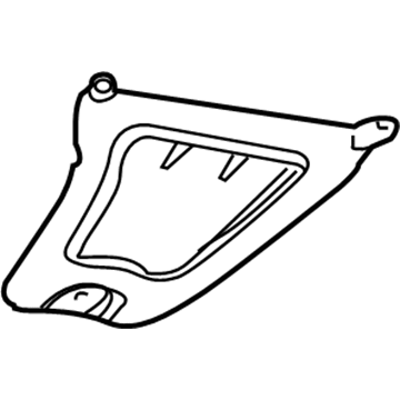 Dodge 4861437AB Vapor Canister Bracket