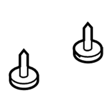 Dodge 6030441 Air Deflector Pin