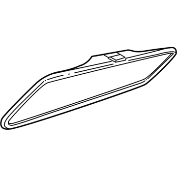 Dodge 4805332AD Mirror Inside