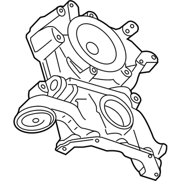Dodge 53020971AF Timing Cover