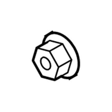 Dodge 6502696 Bumper Cover Lock Nut