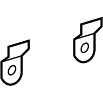 Dodge 5029482AA Bumper Cover Retainer Bracket