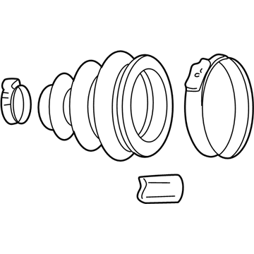 Dodge 5014914AA Outer Boot