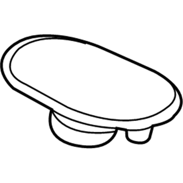 Dodge 5091019AB Package Tray Speaker