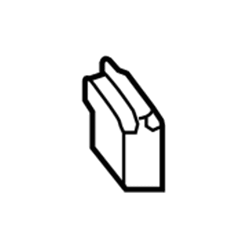 Jeep 68102338AB Fender Filler