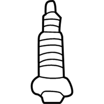 Chrysler 6035204 Grille Screw