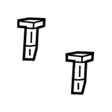 Mopar 5VJ13DX9AA Sleeve, Black, Front Mopar 5VJ13DX9AA Sleeve, Black, Front