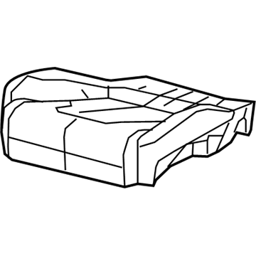 2017 Chrysler 200 Seat Cushion - 68223894AF