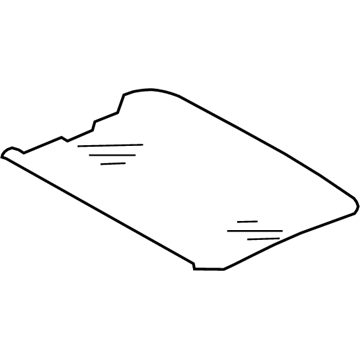 Dodge 5174504AA Sunroof Glass
