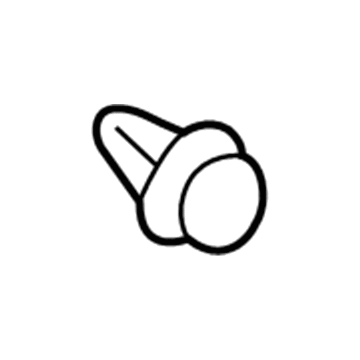 Chrysler MU488002 Lower Molding Clip