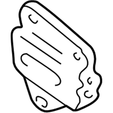 Chrysler 4573516 Idler Pulley Bracket