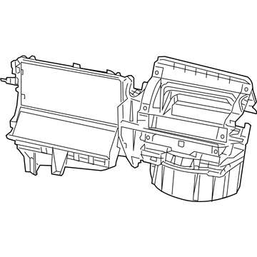 Jeep 5191350AE Blower Case