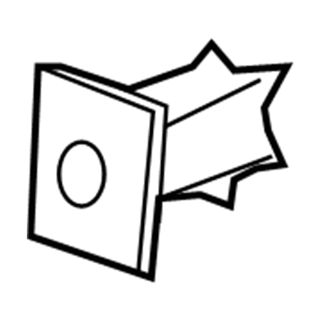 Jeep 6507009AA Door Trim Panel Nut