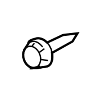 Jeep 6101946 Lower Column Cover Screw