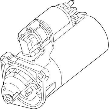 Jeep Wrangler Starter Motor - 56029667AC