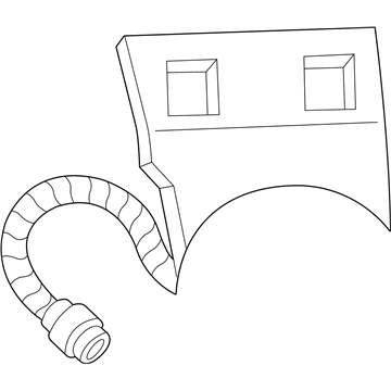 Dodge 55077548AA Fog Lamp Assembly Bracket