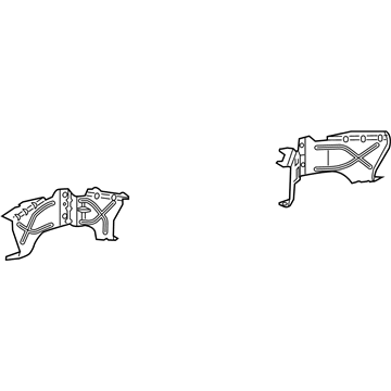Ram 68451115AA Bumper Bracket