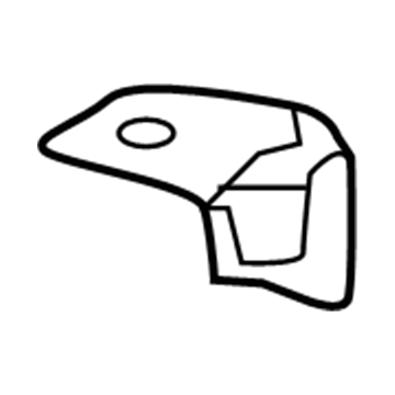 Mopar 68143672AA Mount Bracket, Rear Passenger Side