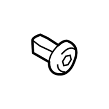 Chrysler 6508332AA Fender Liner Screw