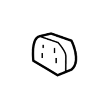 Dodge 52103718AB Muffler Insulator