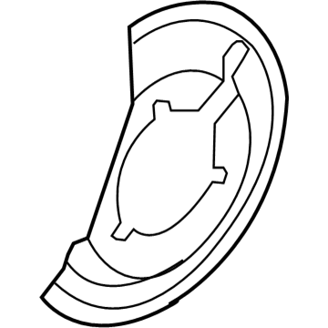 Chrysler 52010493AD Splash Shield