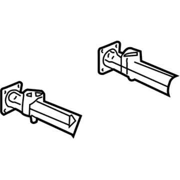 Dodge 5136095AC Front Rail