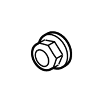 Jeep 6505316AA Heat Shield Nut