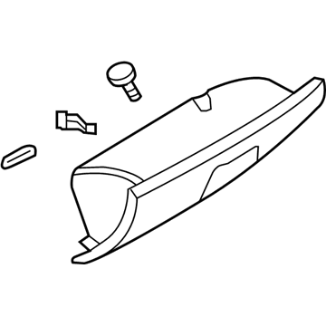 2005 Chrysler Sebring Glove Box - MR791353