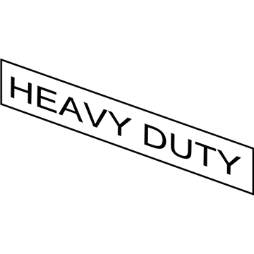 Dodge 55077328AB Nameplate