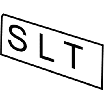 Dodge 55077326AB Nameplate