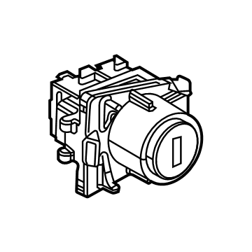 Jeep 68519239AA Lock Cylinder