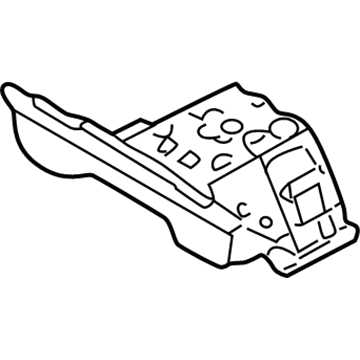 Chrysler MR392154 Center Reinforcement