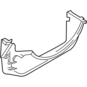 Dodge Dakota Fan Shroud - 52007055