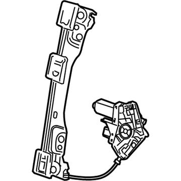 Dodge 68079282AB Window Motor