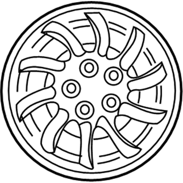 Chrysler QX33PAKAA Wheel Cover