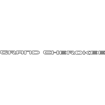 2023 Jeep Grand Cherokee L Emblem - 68549293AA